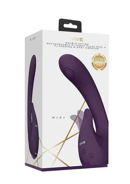 Vive Flickering Silicone Dual Vibrator — image 8 of 10