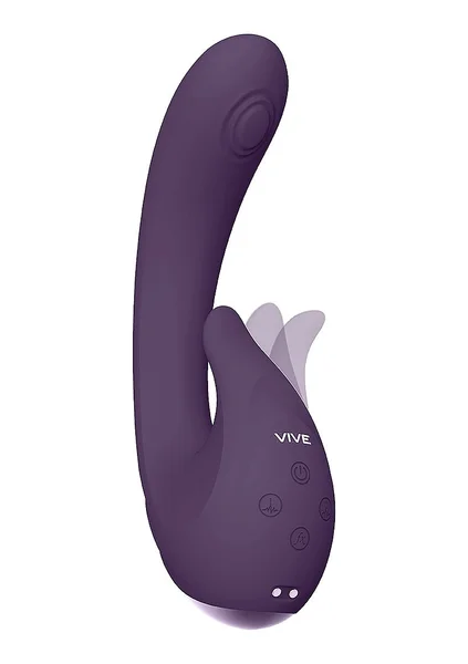 Vive Flickering Silicone Dual Vibrator — image 5 of 10