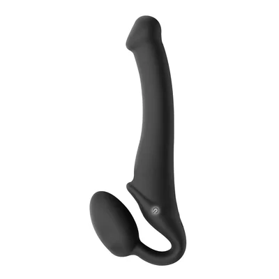 strap on me vibrating bendable strapless strap on medium