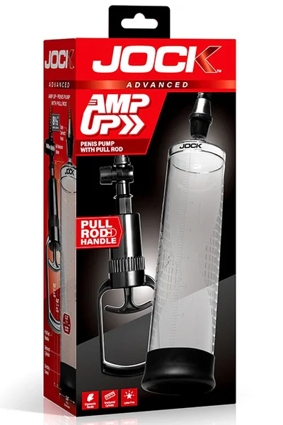 Jock Amp Up Penis Pump with Pull Handle — image 6 of 6