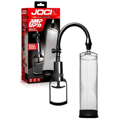 jock amp up penis pump with pull handle