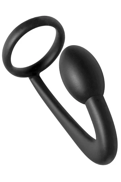 Prostatic Play Prostatic Play Explorer Silicone Cock Ring and Prostate Plug — image 2 of 6