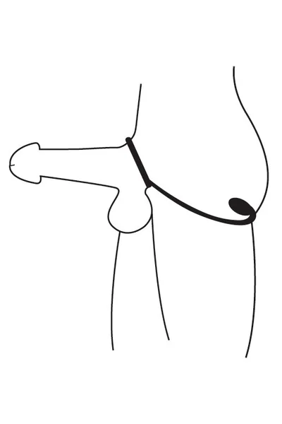 Prostatic Play Prostatic Play Explorer Silicone Cock Ring and Prostate Plug — image 5 of 6