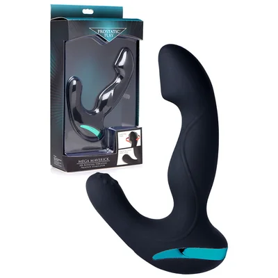 prostatic play mega maverick 10x rotating vibrating prostate stimulator