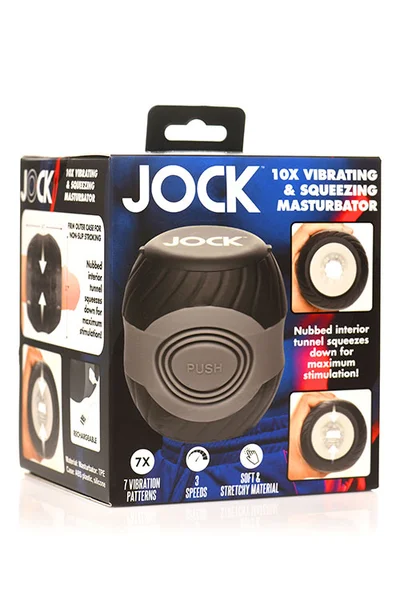 Jock JOCK 10X Vibrating & Squeezing Masturbator — image 6 of 6