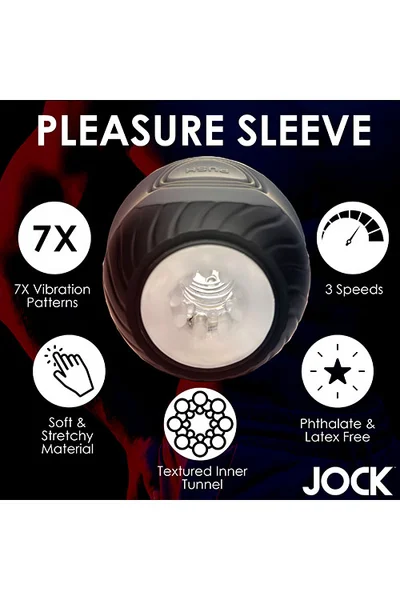 Jock JOCK 10X Vibrating & Squeezing Masturbator — image 5 of 6