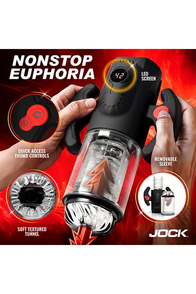 Jock Turbo Max Spinning, Thrusting, & Sucking Masturbator — image 5 of 6