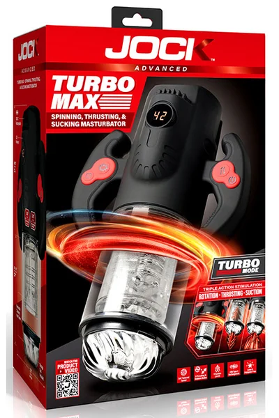 Jock Turbo Max Spinning, Thrusting, & Sucking Masturbator — image 6 of 6