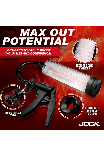 Jock Amp Up Penis Pump with Trigger Handle — image 5 of 6