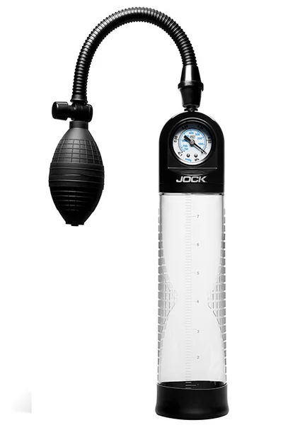 Jock Pump Up Gauge Penis Pump with Bulb — image 2 of 6