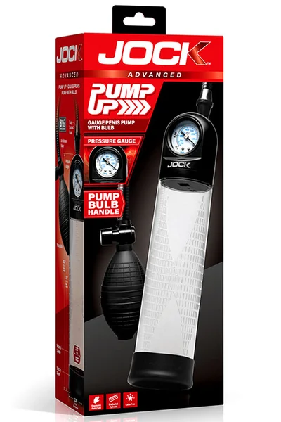 Jock Pump Up Gauge Penis Pump with Bulb — image 6 of 6