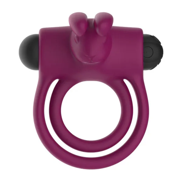 Passion Play Silicone Rabbit Vibrating Cock Ring — image 2 of 4