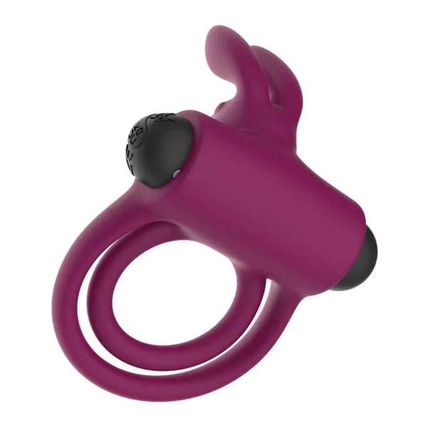 Passion Play Silicone Rabbit Vibrating Cock Ring — image 4 of 4