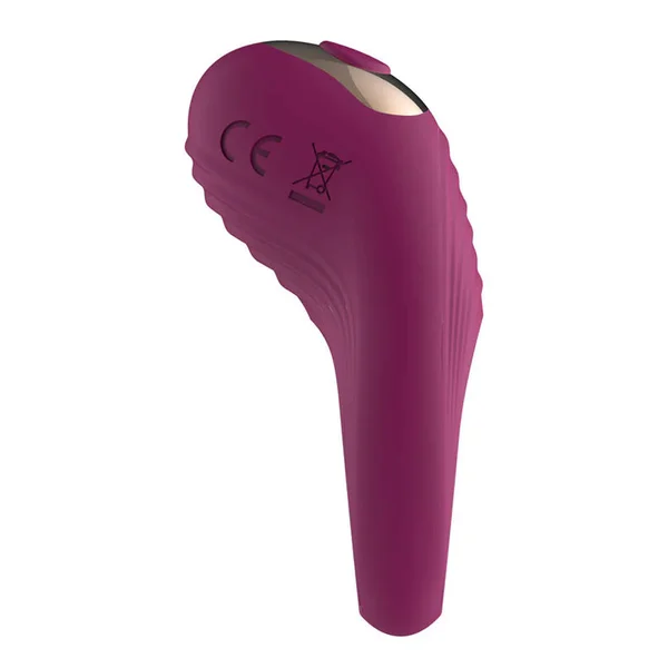 Passion Play Silicone Vibrating Ribbed Cock Ring — image 4 of 4