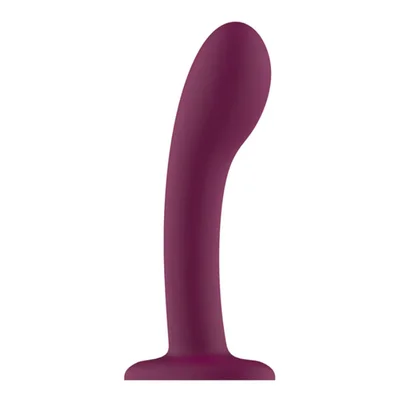 passion play liquid silicone smooth suction cup dildo