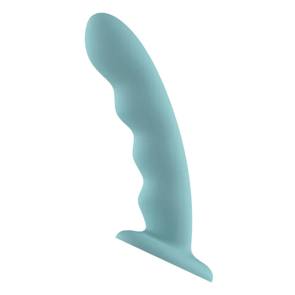 Passion Play Liquid Silicone Wavy Suction Cup Dildo — image 2 of 4