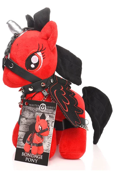 Master Series Scarlet Chainheart Bondage Pony — image 4 of 6