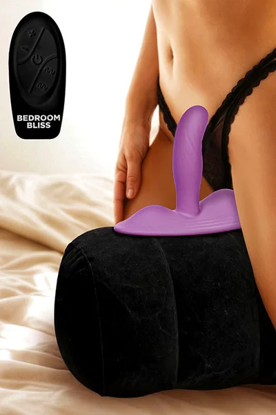 Bedroom Bliss Love Rider 19.6" Vibrating Cushion With Grinding Dildo & Remote Control — image 2 of 6