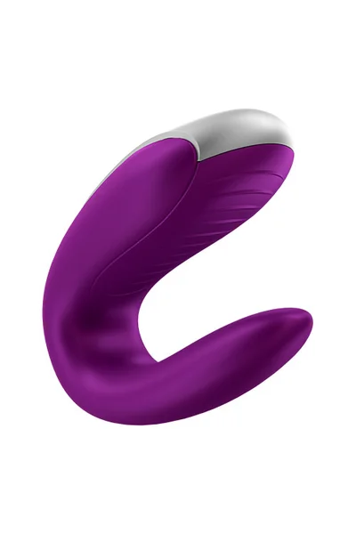 Satisfyer Double Fun Remote & App Controlled 3.7" Couples Vibrator — image 4 of 5
