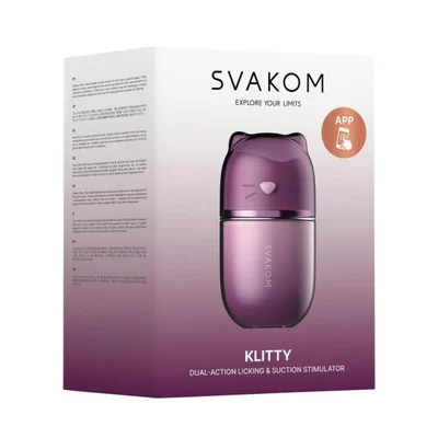 klitty dual action vibrating clitoral stimulator licking suction feel like oral on your clit