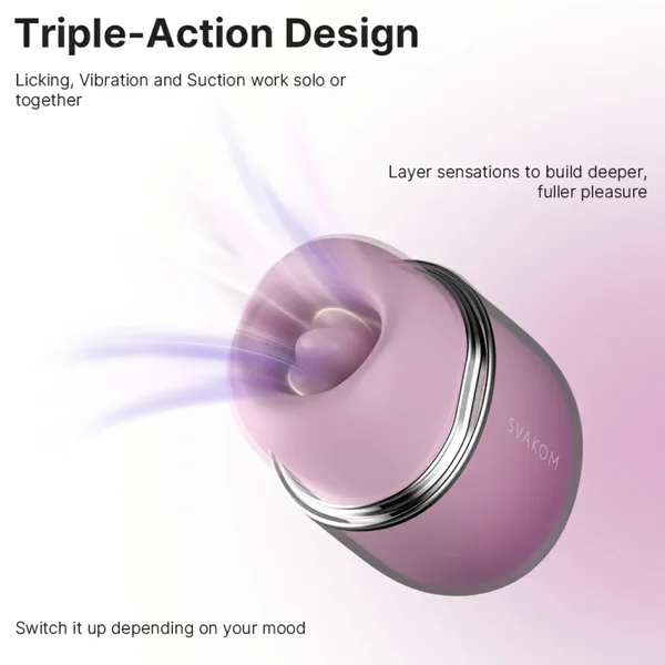 Klitty Dual-Action Vibrating Clitoral Stimulator - Licking & Suction Feel Like Oral On Your Clit! — image 5 of 10