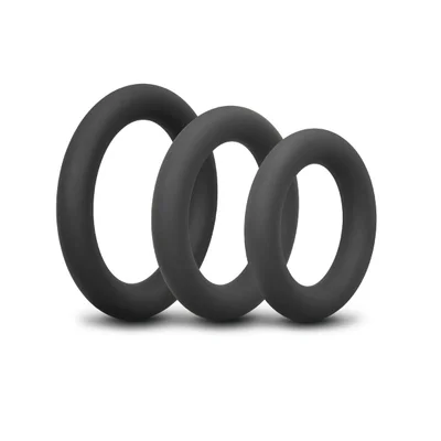 snug ring swole 3 pack soft stretch silicone secure fit cock ring