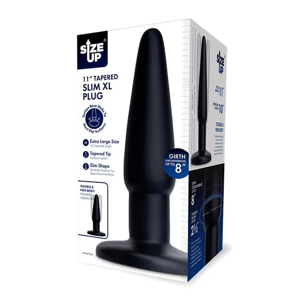 Size Up 11 Inch Tapered Slim XL Butt Plug — image 5 of 5