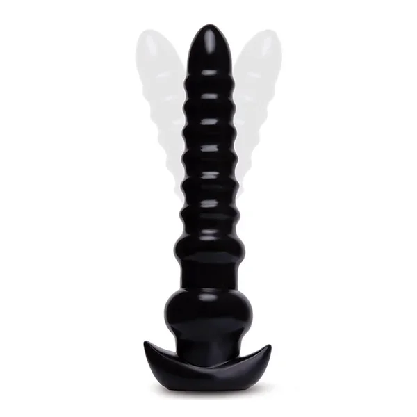 Size Up 13 Inch Ribbed Textured Titan Butt Plug — image 2 of 5