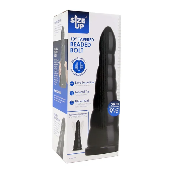 Size Up 10 Inch Tapered Beaded Bolt Plug — image 7 of 7