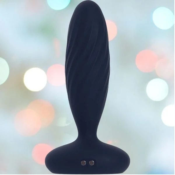 Svakom Jordan Vibrating Anal Stimulator - Navy Blue — image 2 of 3