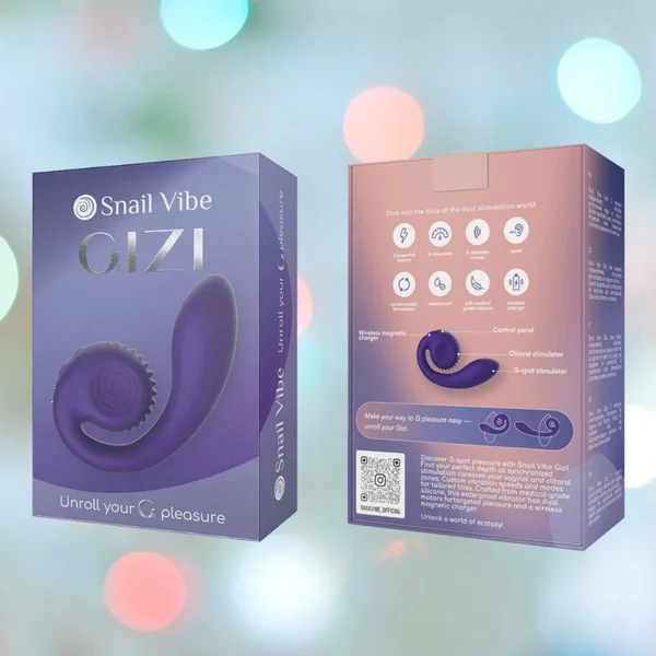 Snail Vibe Gizi G-Spot Stimulator (Purple) — image 2 of 4