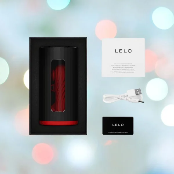 LELO F1S V3 Male Masturbator Red — image 2 of 7