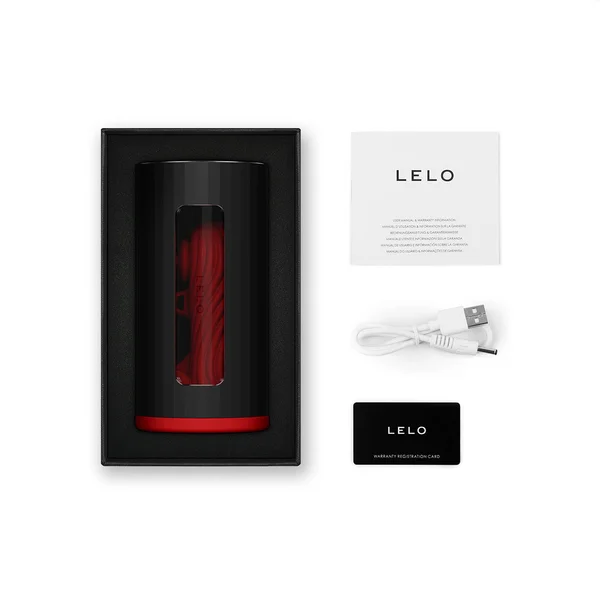 LELO F1S V3 Male Masturbator Red — image 7 of 7