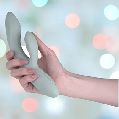 svakom chika rabbit vibrator app controlled turquoise grey
