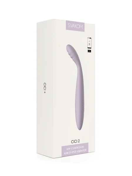 Svakom Cici 2 G-Spot Vibrator - Pastel Lilac — image 9 of 10