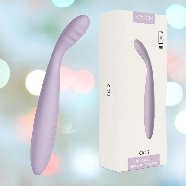 Svakom Cici 2 G-Spot Vibrator - Pastel Lilac — image 3 of 10