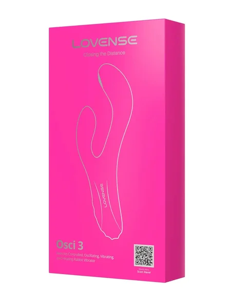 Lovense Osci 3 Warming App-Controlled Rabbit Vibrator — image 9 of 11
