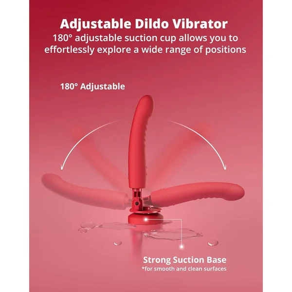 Lovense Mission 2 Vibrating Suction Cup Dildo — image 5 of 7