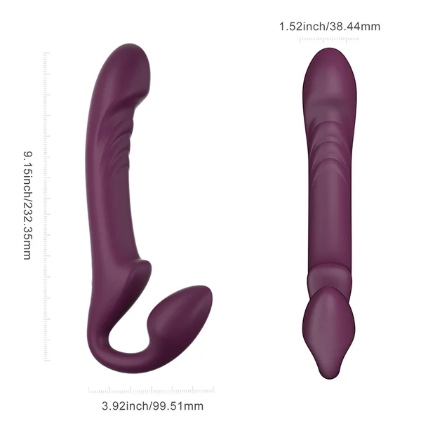 Honey Play Box Bliss Rotating Head Strapless Strap-On — image 3 of 4