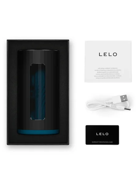 LELO F1S V3 Male Masturbator Blue — image 10 of 19