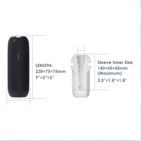 Svakom Sam Neo 2 Pro Heating, Sucking &amp; Vibrating Masturbator — image 6 of 6