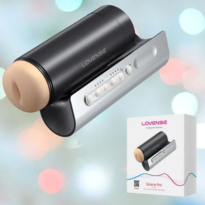 lovense solace pro vibrating stroker
