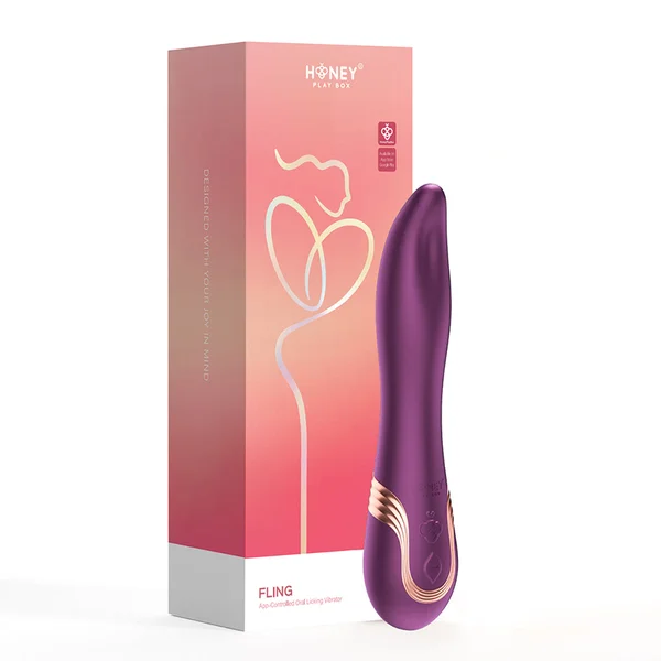 Honey Play Box Fling Tongue-Like Oral Licking Vibrator — image 5 of 6