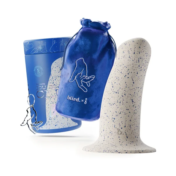 Biird Boo 5.5 in. Soft Silicone Dildo with Suction Cup Base - Jouissance Club Edition — image 3 of 5