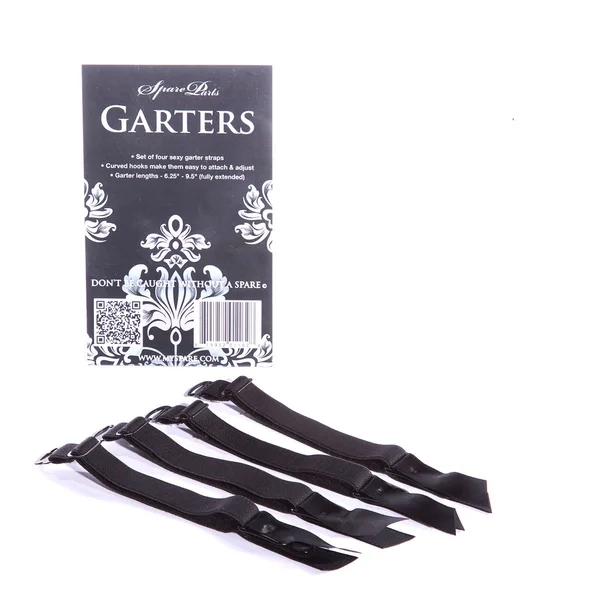 SpareParts Removeable Garter Black (set of 4) — image 2 of 2