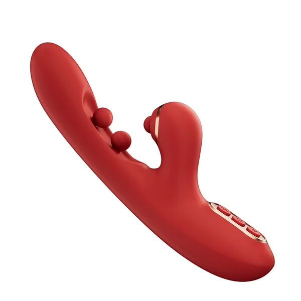 HPB Tickler Wiggling G-Spot Tap Clit Red — image 3 of 6