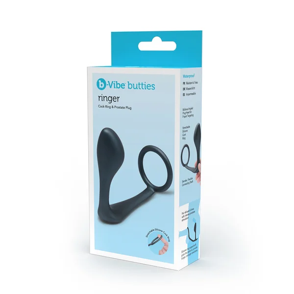 b-Vibe Ringer C-Ring + Plug — image 4 of 9