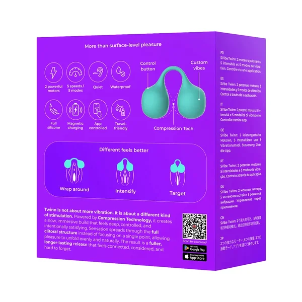 SVibe Twinn Snail Clit Hugging Vibe — image 7 of 7