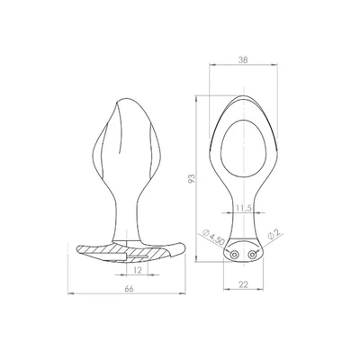 mystim rocking vibe estim butt plug