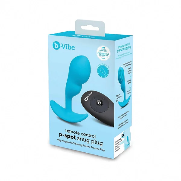 b-Vibe Vibrating P-Spot Snug Plug Small with Rechargeable Remote Control — image 9 of 14